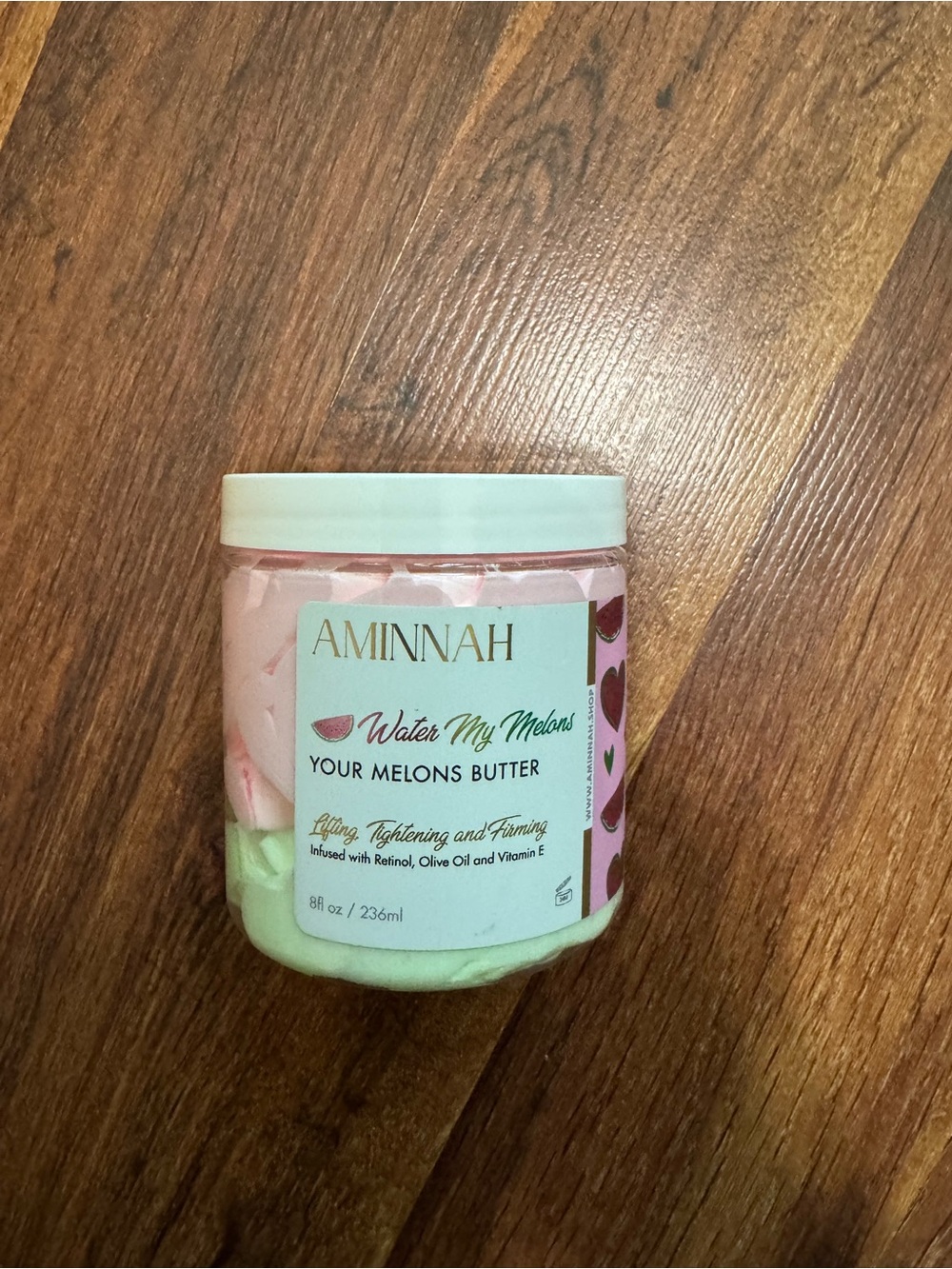 Aminnah Water My Melons Your Melons Butter — Pink & Green Body Butter